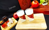 ژله یاقوتی یلدایی وکپشن...