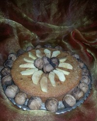 کیک شیره انگور بادستور خانوم اقا منوچهر