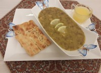 سوپ عدس وقارچ