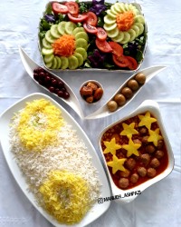 خورش قیمه با کوفته قلقلی با دستورخوب زهراجونم (aysssel)