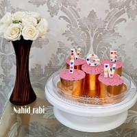 کاپ کیک قهوه کاکائویی