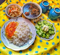 قرمه سبزی با مرغ