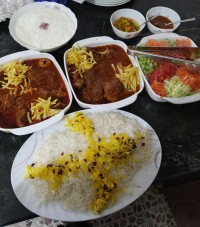 تدارکات من برا مهمانای عزیزم