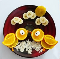 تزیین میوه کودک