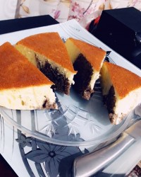 کیک قابلمه ای من☺
