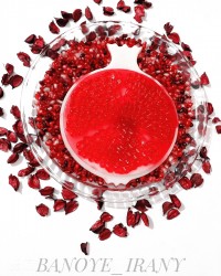 ژله انار رژیمی