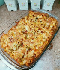 مک اند چیز با سس گوشت