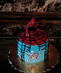 کیک مرد عنکبوتی