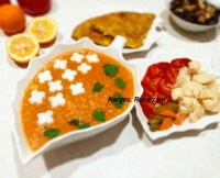 سوپ بلغور گندم وشلغم