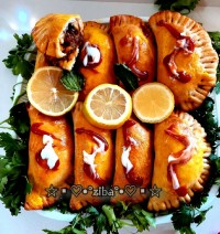 پیراشکی گوشت وقارچ