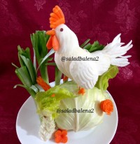 خروس با شلغم