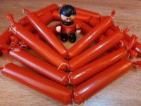 سوسیس خانگی ،خودم پز