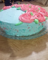 کیک تولد دوستم