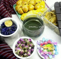 دم نوش گل گاوزبان ولیمو عمانی قرار_گروهی