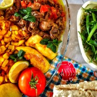 خوراک دل مرغ