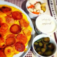 املت با سوسیس