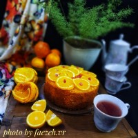 کیک پرتقالی بدون فرو همزن