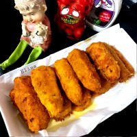 کراکت مرغ پنیری