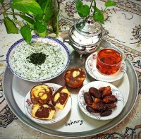 کاپ کیک مرمری (بورانی اسفناج)