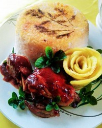 مرغ ترش مازندرانی سکوت بانو