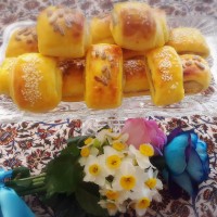شیرینی گل محمدی (دانمارکی)
