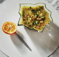 سوپ عدس وقارچ