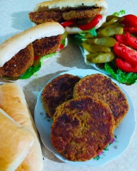 همبرگر گیاهی