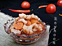 ترشی گل کلم مخلوط