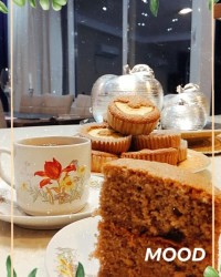 کیک سیب ودارچین وگردو