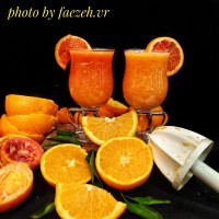 شربت پرتقال پالپ دار