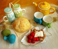 مینی نان همبرگر بدون تخم مرغ