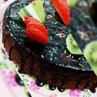کیک بدون فر