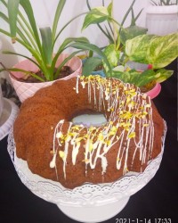 کیک کدو سبز کاکائویی