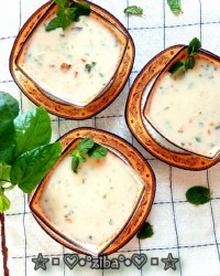 سوپ خامه سوپ شیر