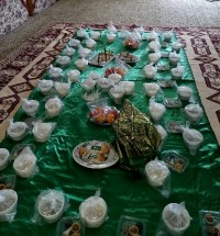 سفره ی حضرت فاطمه س