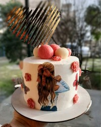 کیک تولد ابجی جونم