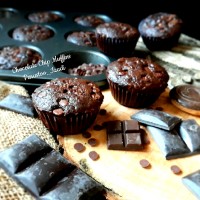 مافین شکلات چیپسی