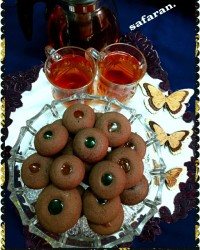 شیرینی الماسی مراحل آن وکاردستی باپوست گردو