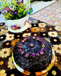 کیک شکلاتی خیس قابلمه ای