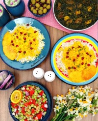 خورشت آلو اسفناج
