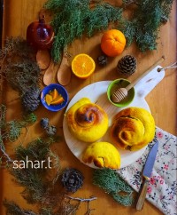 نان مغزدار کدو حلوایی