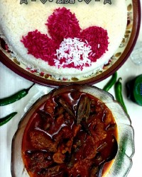 خورشت بامیه مامان پز