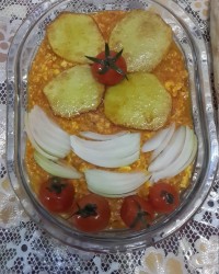 املت با گوجه گیلاسی