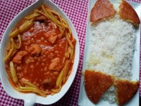 قیمه با مرغ