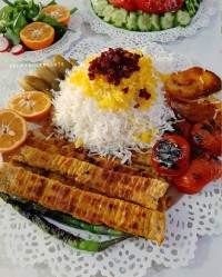 کباب تابه ای مرغ