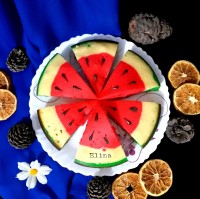 کیک هندوانه ای بدون فر