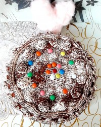 کیک خامه ای من