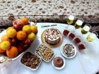 کیک اسفنجی تولد همسر وهمراه زندگیم