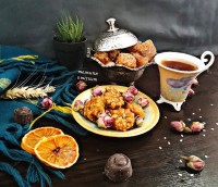 پولکی کنجدی قالبی