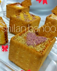دسر جعبه با پودینگ هویج